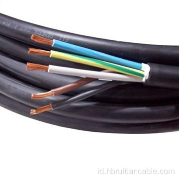 Kabel karet fleksibel tembaga multicore